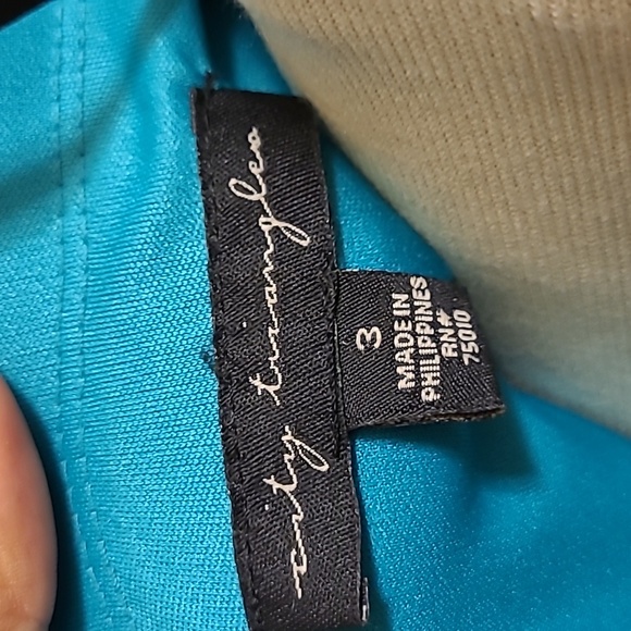 Beautiful  dress / size 3  color green - Picture 8 of 8